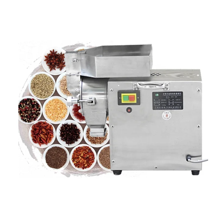 DX-15 Family Retail Business Grinding Machine Mesh Pulverizer Mill Herb Ginger Pulverizer