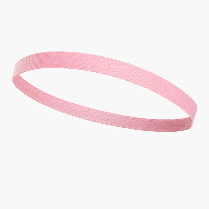 High Elastic Non-Slip Silicone Sports Headband Cotton Antiperspirant Band Spring Summer Yoga Fitness Dry Fine Sports Headband