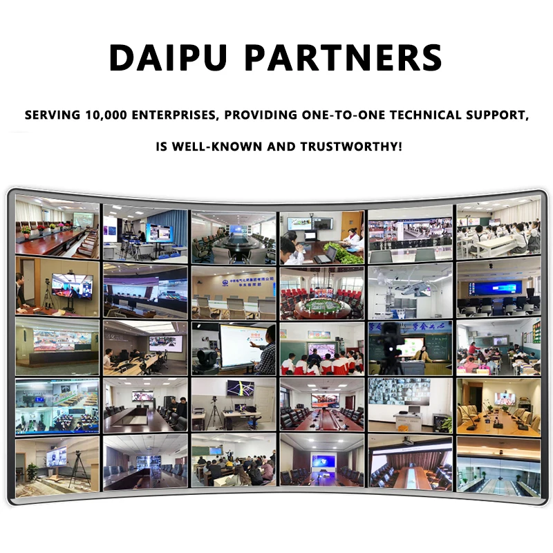 DAIPU 4K 1080P HD 3 10 12 20 30X conference camera ptz Optic USB NDI SDI system Auto Tracking Video Conference