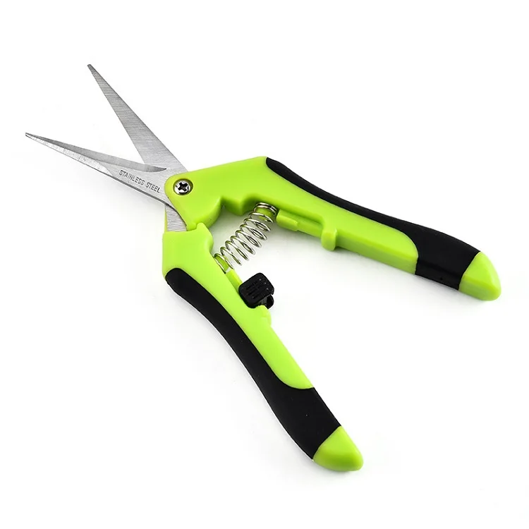 Hydroponics Gardening Stainless Steel Trimming Scissors Garden