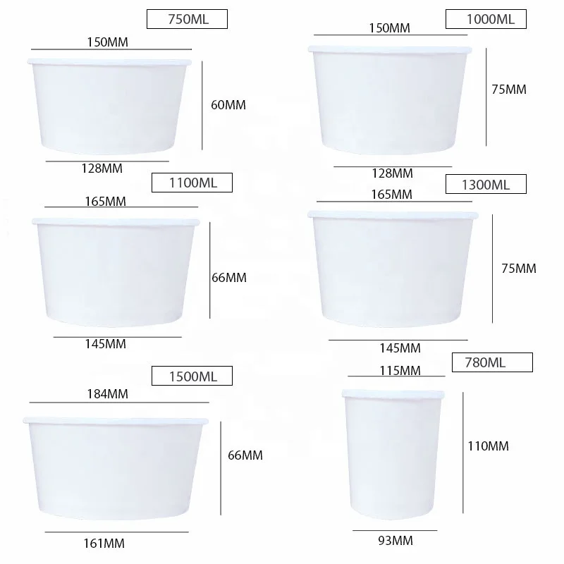 white paper popcorn bucket,food bowl with lid,paper bowl for food