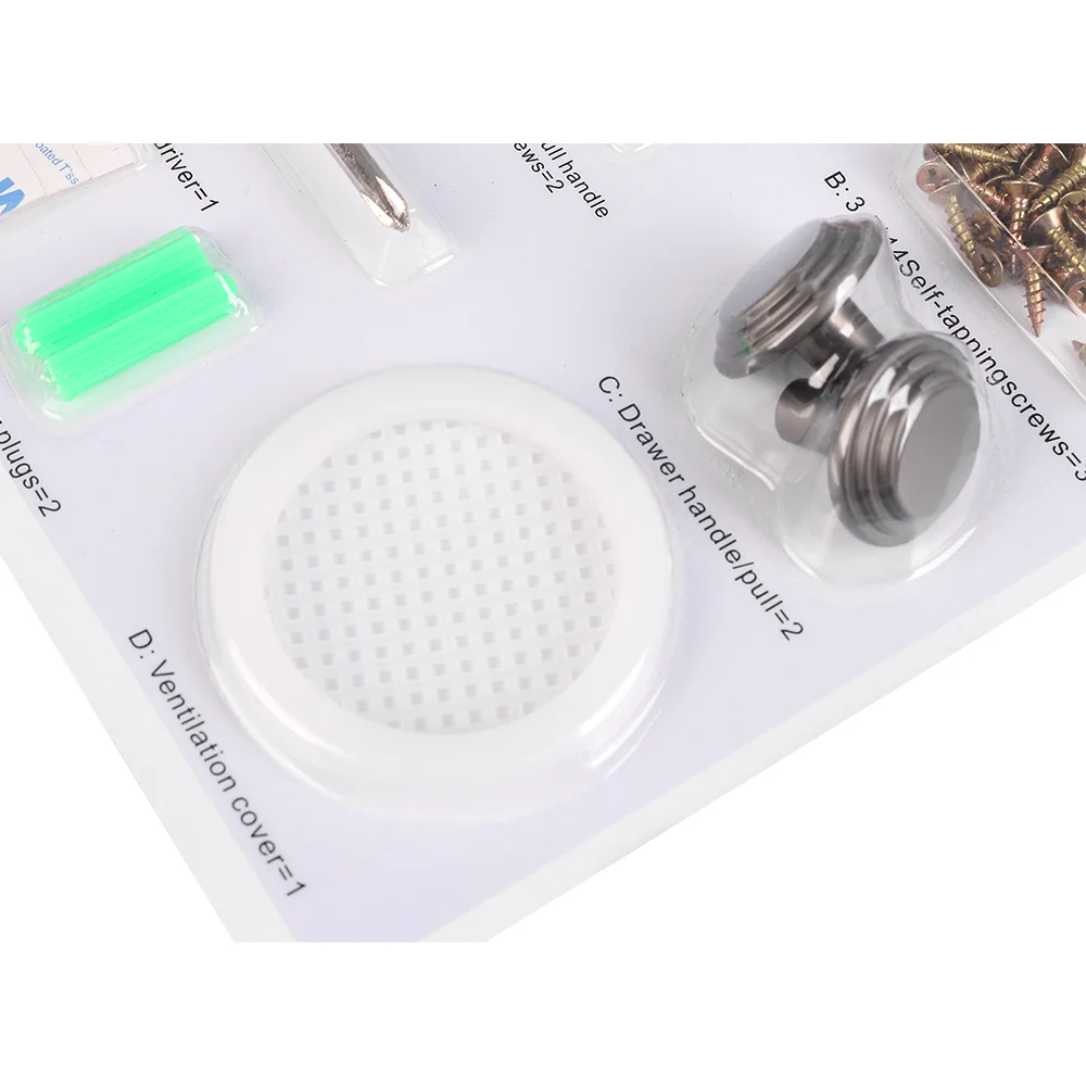 Custom Set Screw Connectors 316 Stainless Assorted Nut Bolts Screw Assembled For Shoe Cabinet Installation