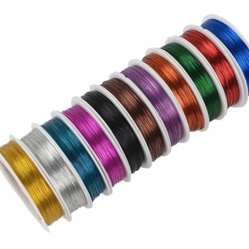 New design artificial colorful floral wires wire thin metal wire for floral