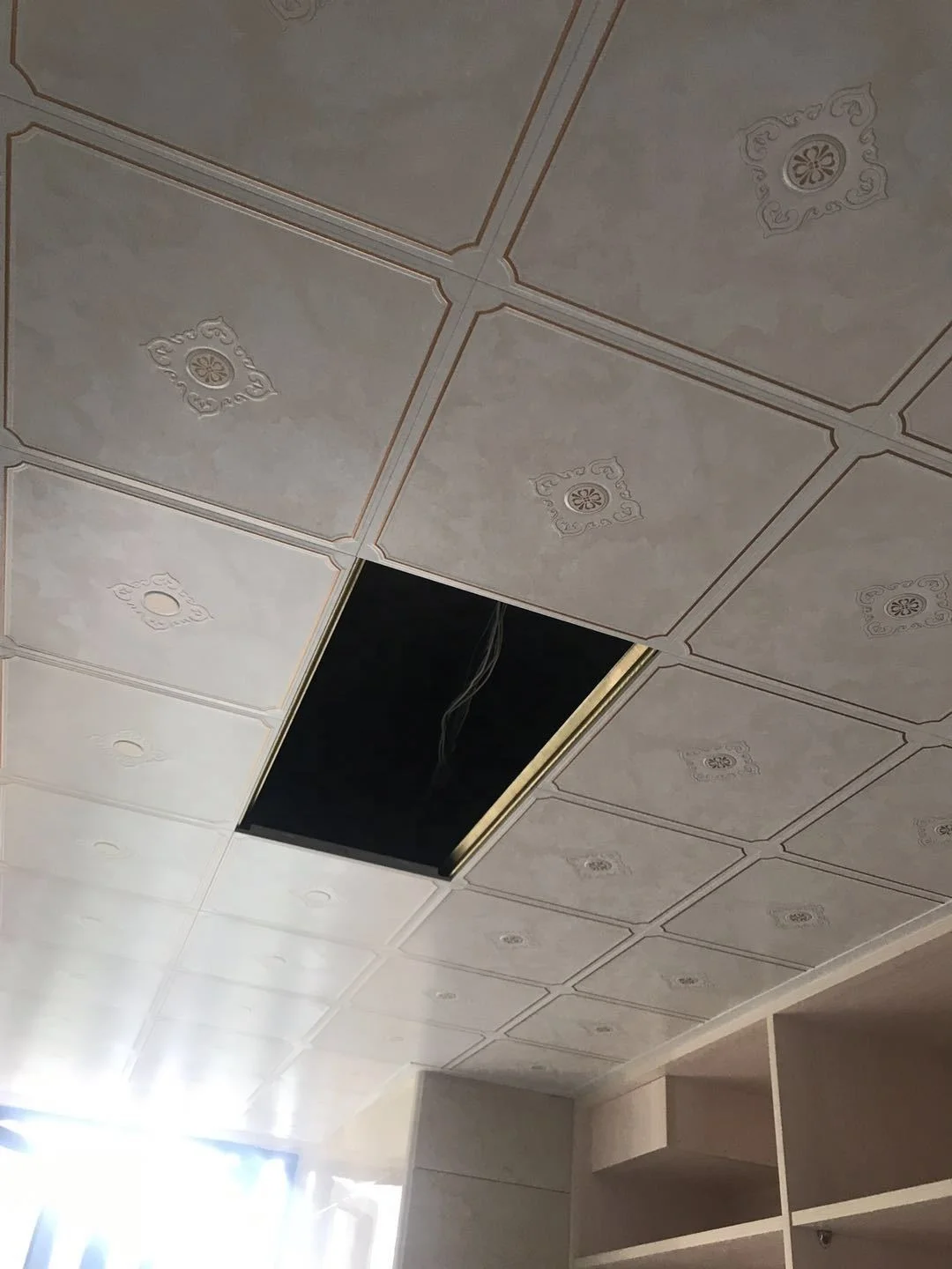 Waterproof Metal Aluminum Ceiling Panels Bathroom Integrated Ceiling
