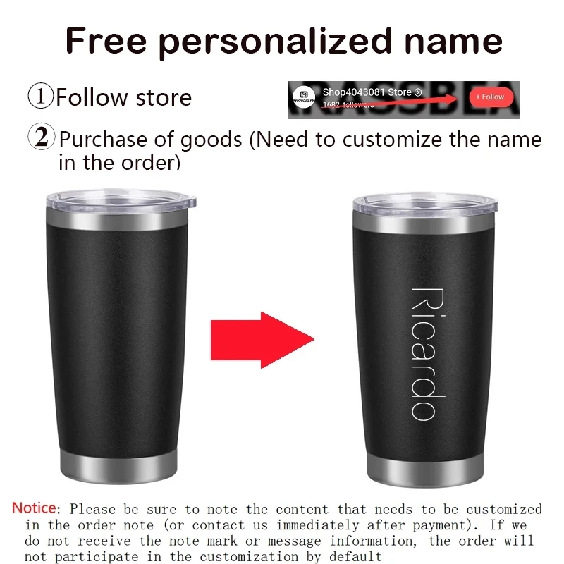 Custom Logo Thermal Mug Beer Cups Stainless Steel Thermos for car Tea Coffee Water Bottle Vacuum Insulated Leakproof With Lids