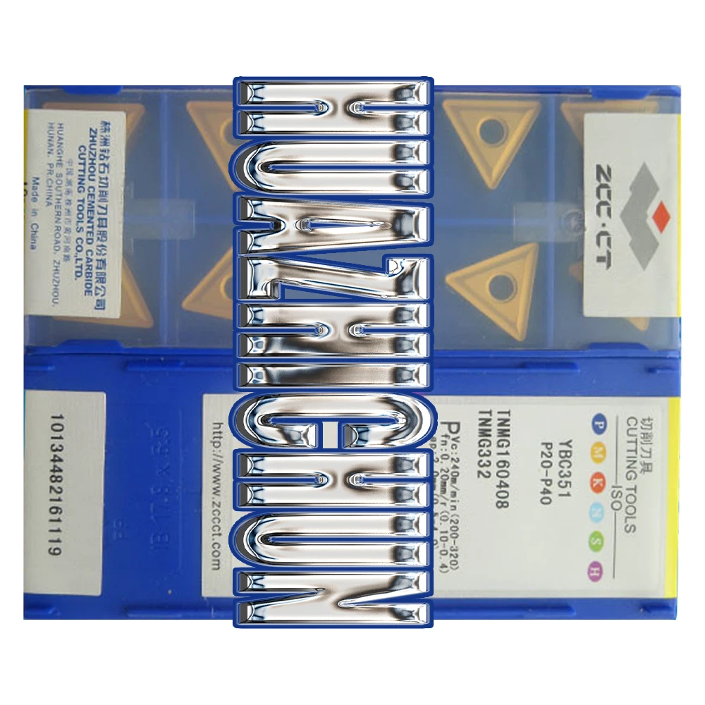 HUAZHICHUN YBC351 TNMG160408 Original Carbide Stainless Steel Blades For External Turning Tools