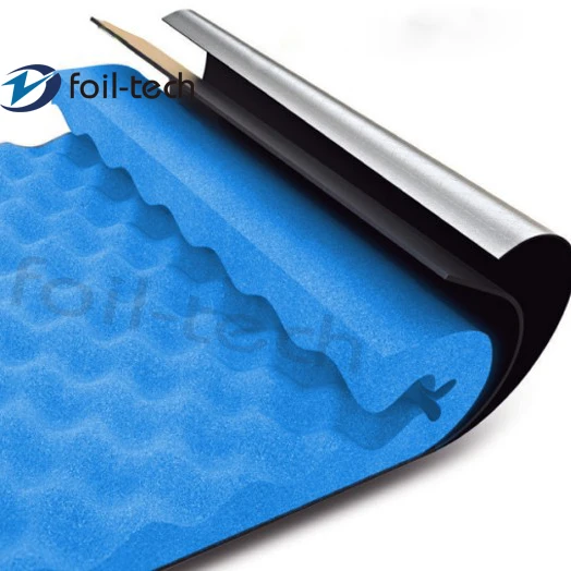 Acoustic Mass Loaded Vinyl Pipe Insulation Foam Lagging