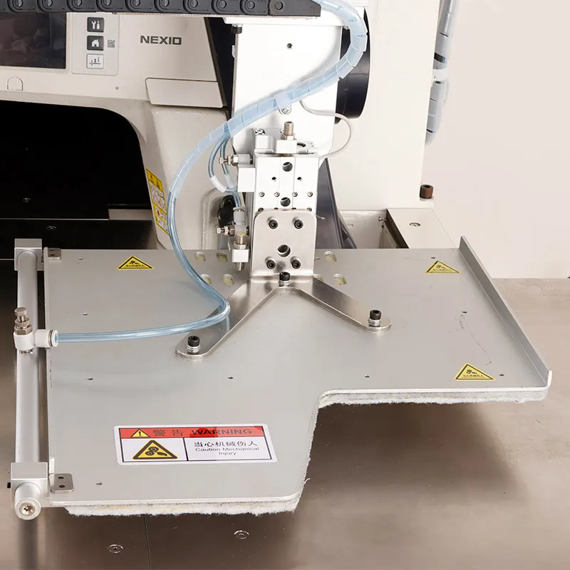 Factory direct sale wholesale advanced computerized automated polo shirt placket sewing machine