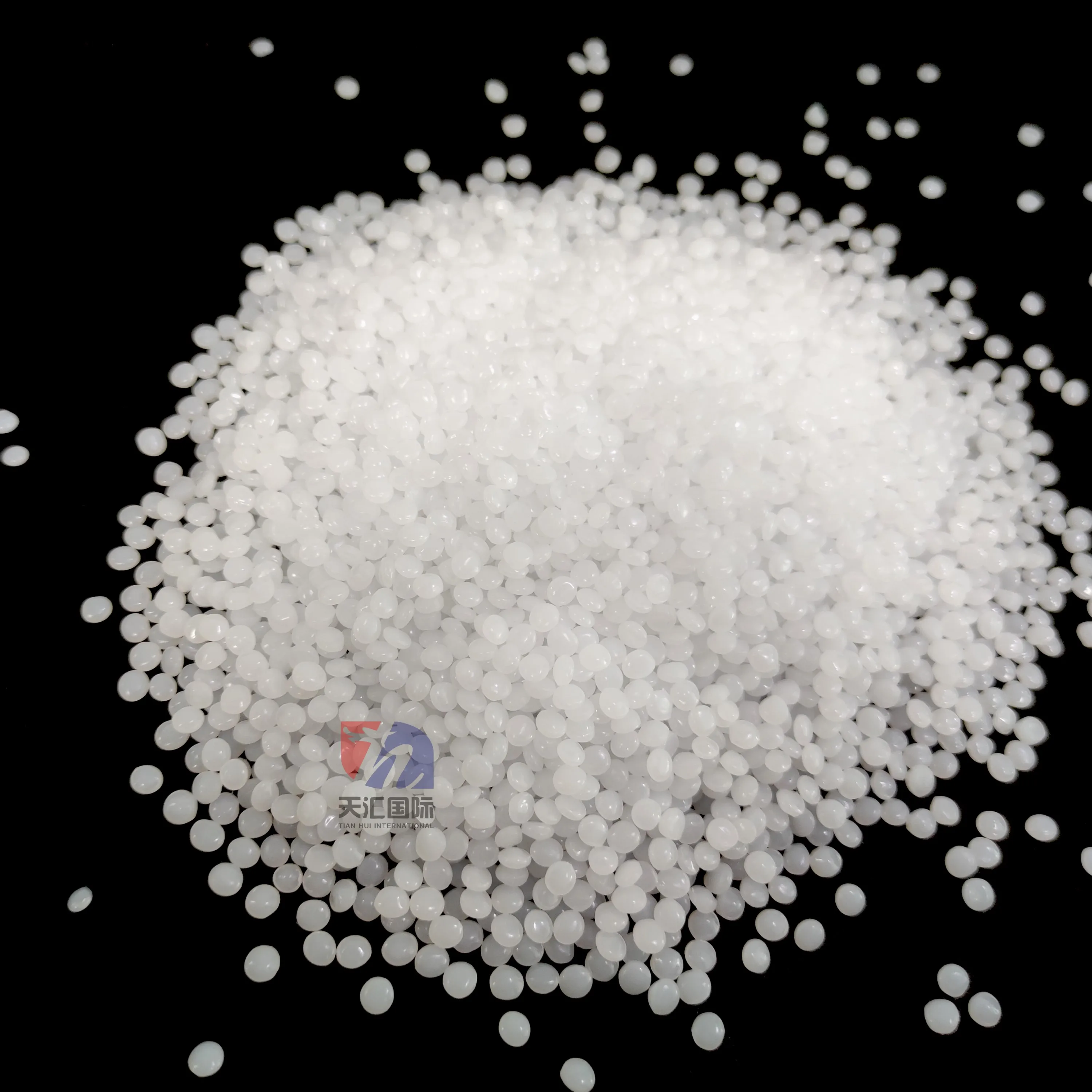 Sinopec plastic raw material blow molding grade HDPE particle, high density polyethylene for plastic injection and extrusion