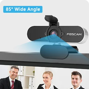  USB веб-камера Foscam 1080p для ноутбука или настольного компьютера общения с посторонними людьми помощью