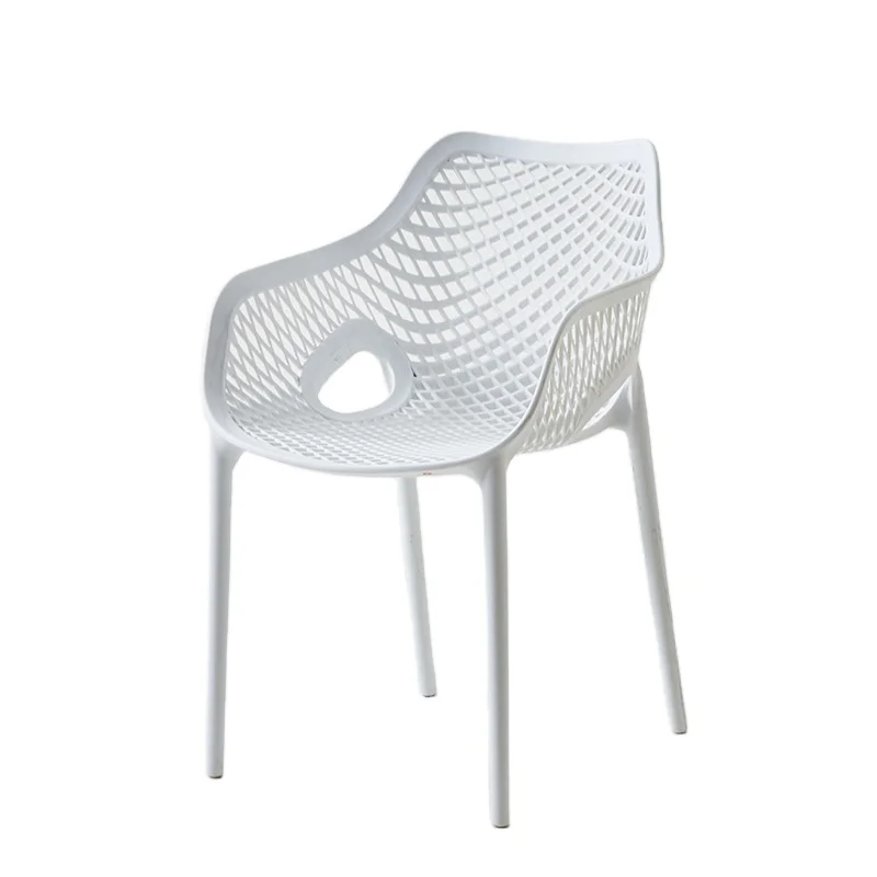 Polypropylene Colorful Outdoor Garden Sillas Modern Stackable Pp Restaurant Cafe Dining Chairs Nordic Plastic Chair