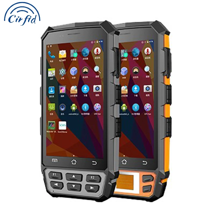 150M Long Range Reading 4G Barcode UHF Data Collection Handheld Android Pdas Active RFID Reader for Inventory Management