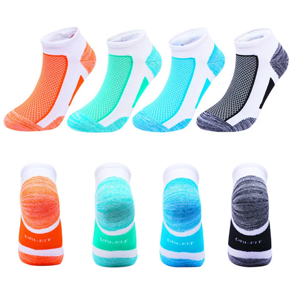 Wholesale Bamboo Tennis Running Non Slip Pile Terry Absorbent Fashion Short Sport Socks