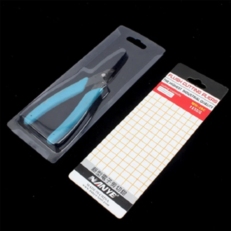 Scissors Shaving comb hair curler hook Chopsticks Pen spoon Insert Card Clamshell Thermoforming Plastic packaging Blister Case P