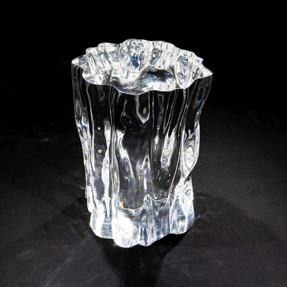 transparent resin art furniture Modern luxury home decor Acrylic transparent art sculpture furniture Living room Acrylic table