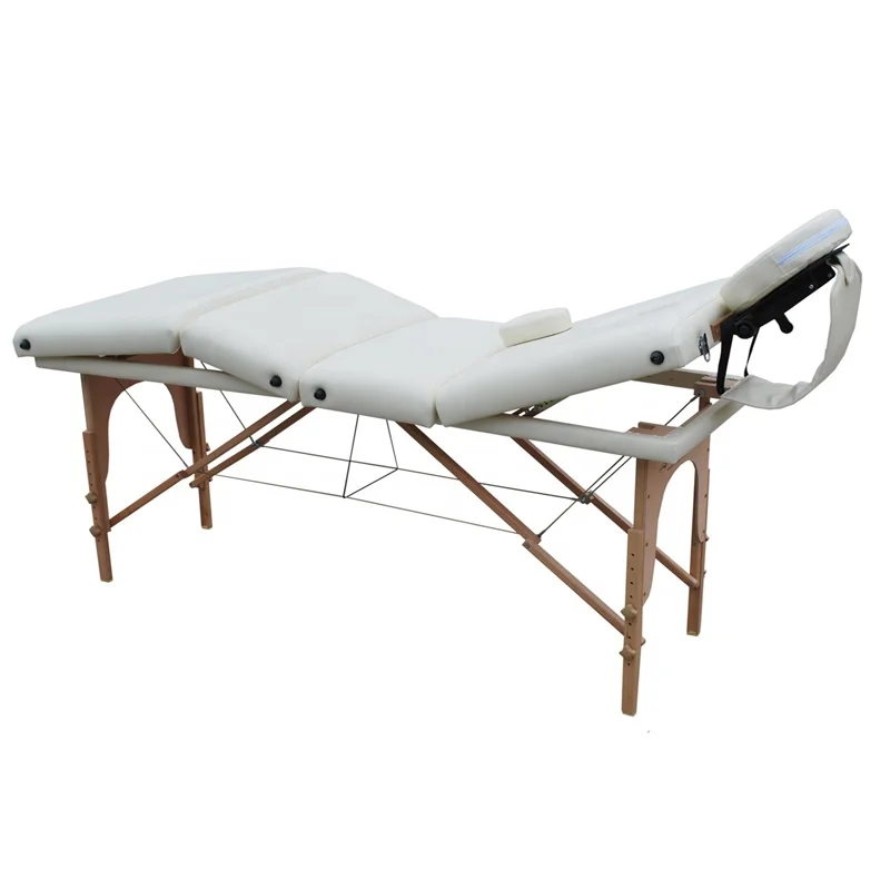 Cheap and foldable massage table for leg foot in storage