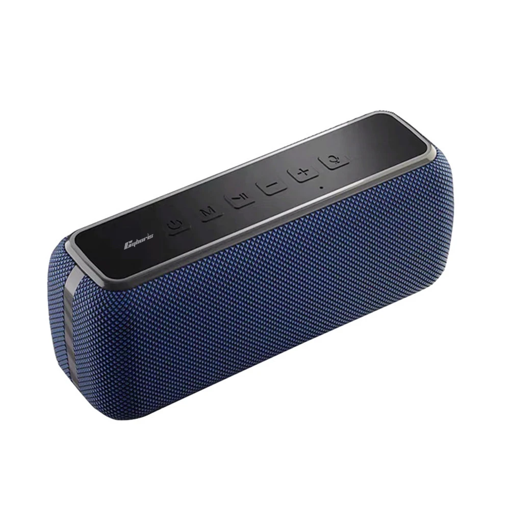 CYB-V7-Pro 60W Wireless Portable Speaker with Big Sound High Power DSP Subwoofer Deep Bass TWS Built-in Mic, TF Card, USB, AUX
