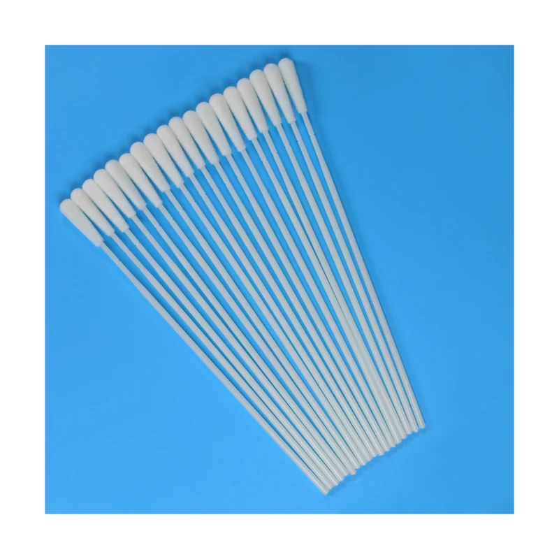 Палка нейлон флокированные тампоны коллекция пероральные палочки стерильные одноразовые пробоотборник носовые тампоны