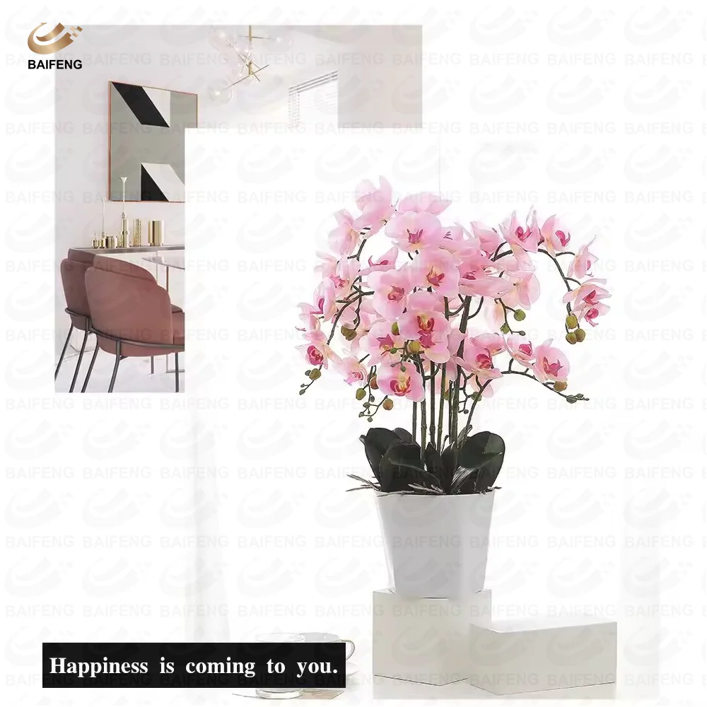 Flowers Butterfly Home Artifical Bulk Hanging Orquidea Orchid For Decor Wholesale  Artificial Flower
