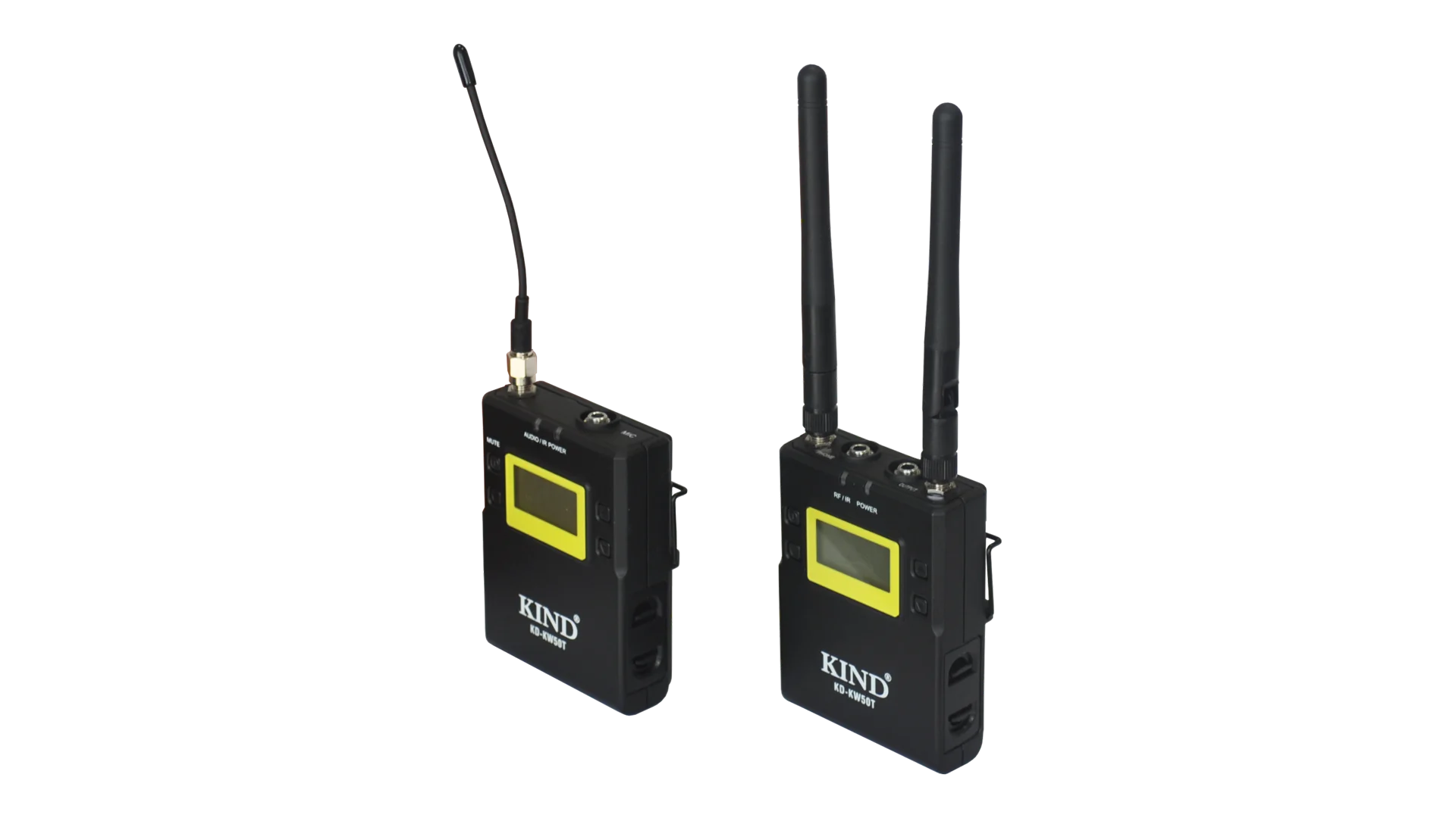 KD-KW50T China Supplier Wholesale Live Stream Broadcast Wireless Lavalier Recording Microphone