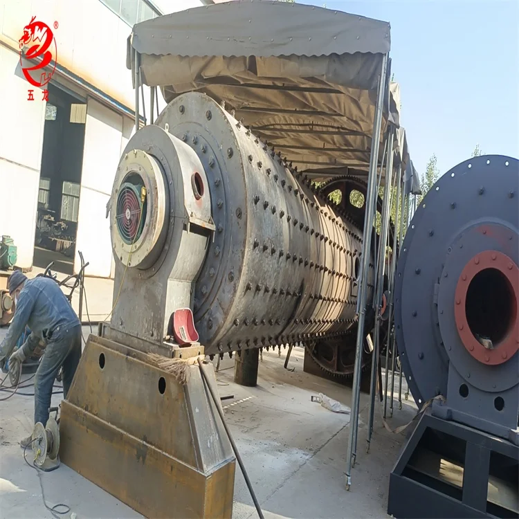 Ore gold iron copper diesel engine ball mill for mining