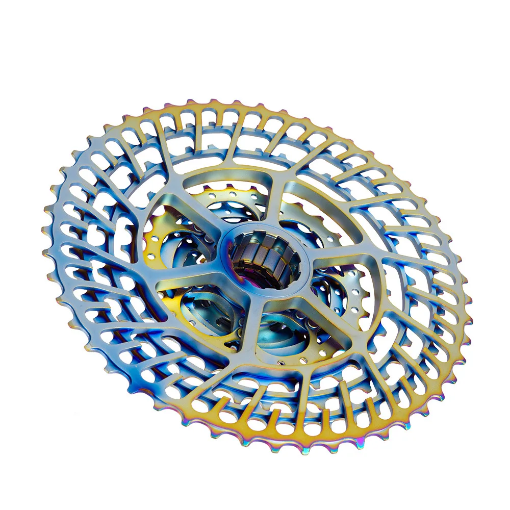 TB Bike Cassette Bicycle Flywheel Other Bicycle Parts Mountain Bicycle Freewheel 11 Speed 11 50T Black Silver Steel Pcs Color