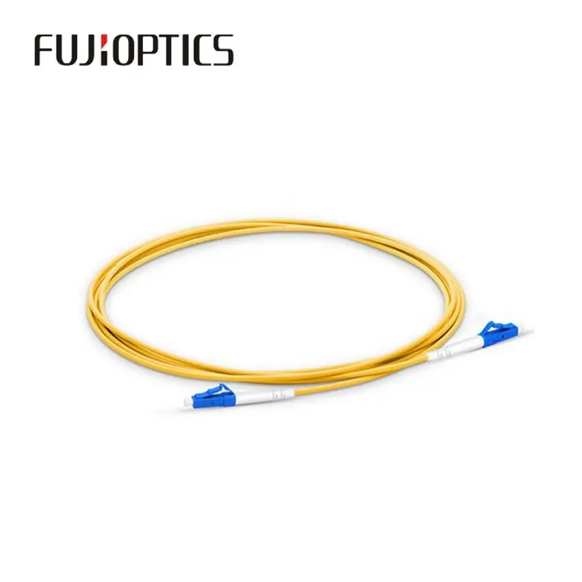 SC/UPC Connector FTTH Fiber Duplex Optic Jumper 2 Core Drop Cable Patch Cord
