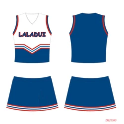 Hot Sale Newest Design Sublimation Cheerleading Uniforms Girls Sexy Show Skirts Customized High Quality Dresses