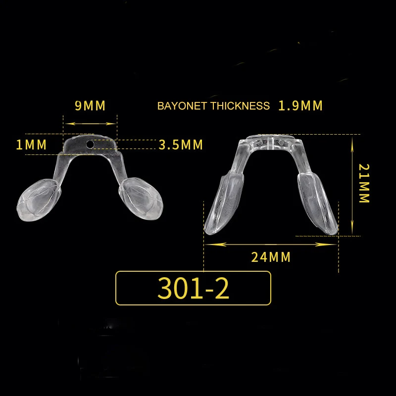 Children Silicone Nose Pad  Plug in Glasses Nose Pads U Shaped Eyeglasses Nose Pads
