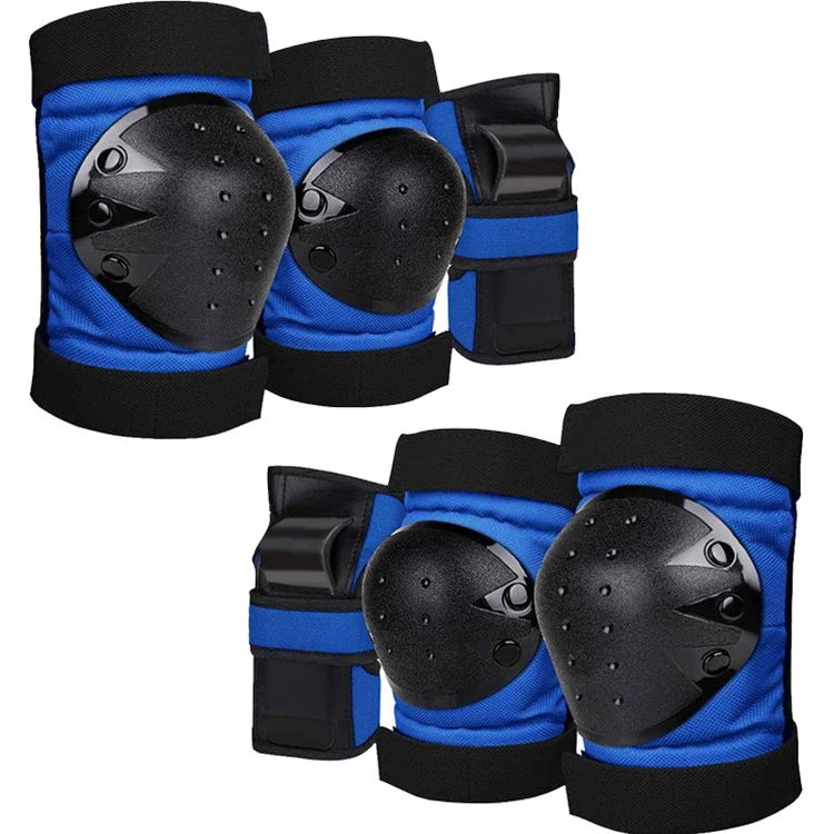 Professional Factory Ski Padded Roller Skate Protective Gear Knee Elbow Pads Wrist Guards