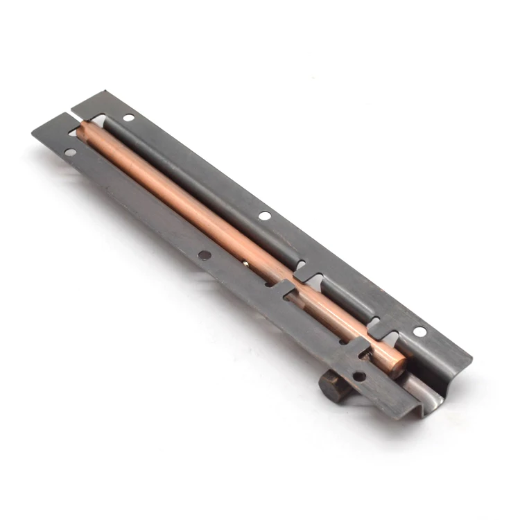 Вертикальный утапливаемый болт для двери ванной комнаты