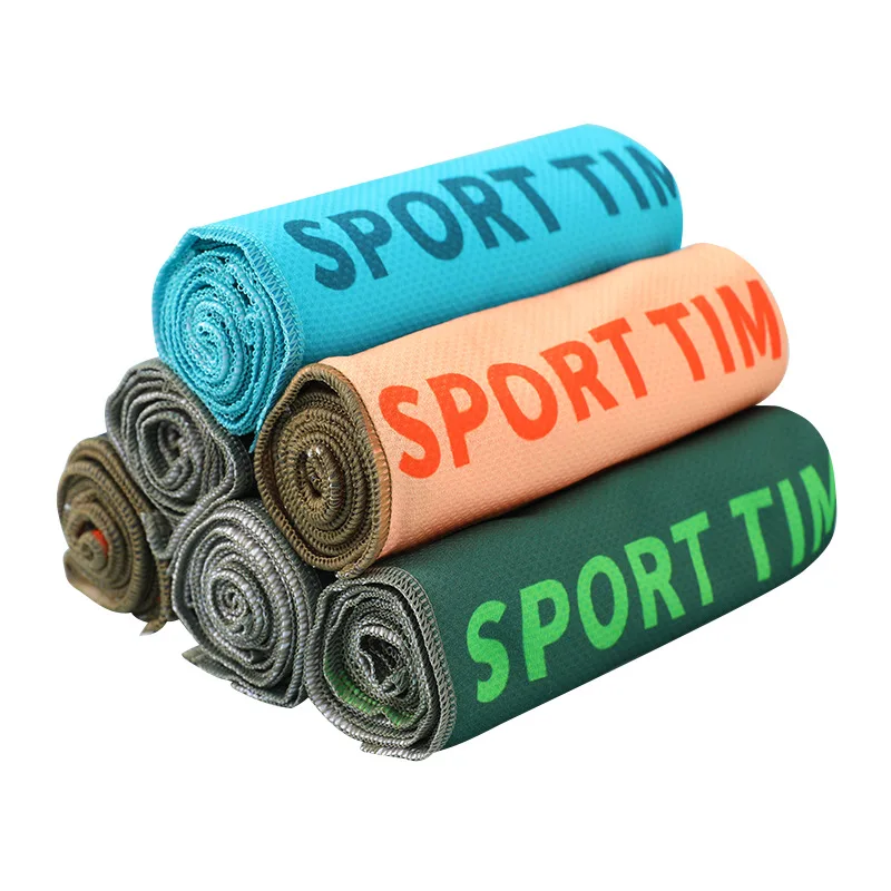 custom Printed Logo travel soft gym sports microfiber beach Outdoor cooling quick dry towel
