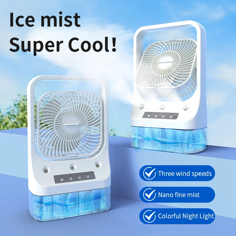 Portable 3-in-1 fan air conditioner home small air cooler humidifier air conditioning home fan