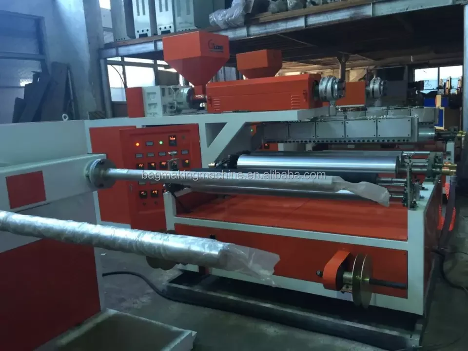 2 layer 1200mm DFPE-1000-2500 Series PE Air Bubble Film Making Machine From Guotai Machinery