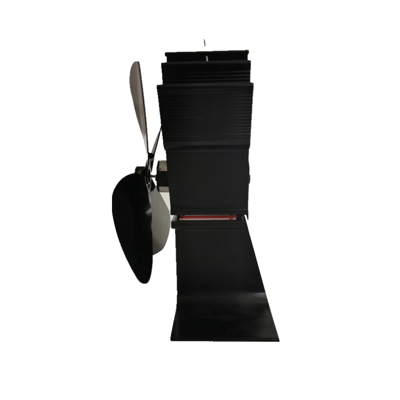 4 Blade Heat Powered Stove Top Fan, Eco Log Burner Fan