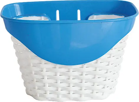 Продажа с завода детская велосипедная корзина из полипропилена Детские запчасти велосипедная корзина для электровелосипеда 086