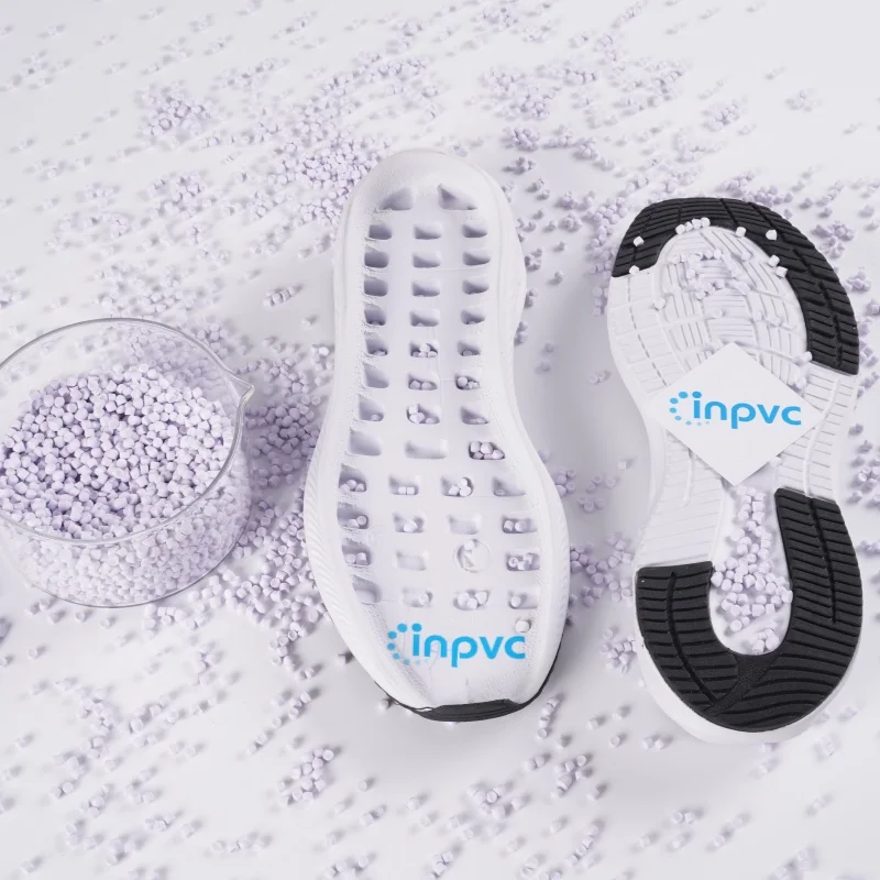 Super Light Weight Foaming Expansion PVC Compound for Sport Shoes Fashion Footwear