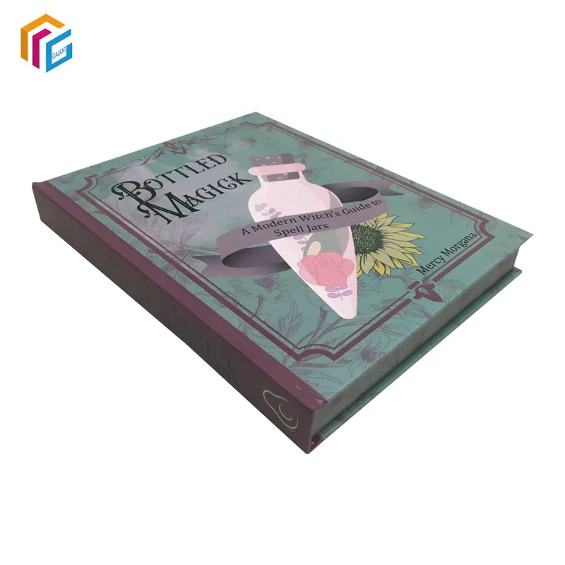 Custom Designed Print Case Bound Books Journal Full Color Cheap Custom Hardcover Book Printing