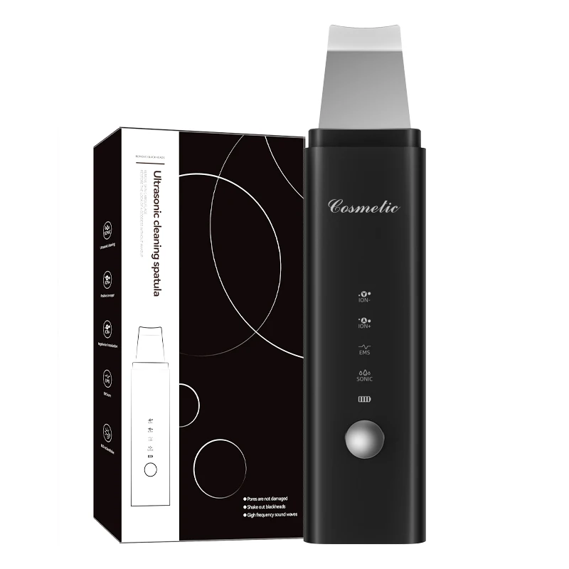 Sonic Facial Skin Scrubber Multifunctional Peeling Face Skin Spatula Ultrasonic Sink Scrubber