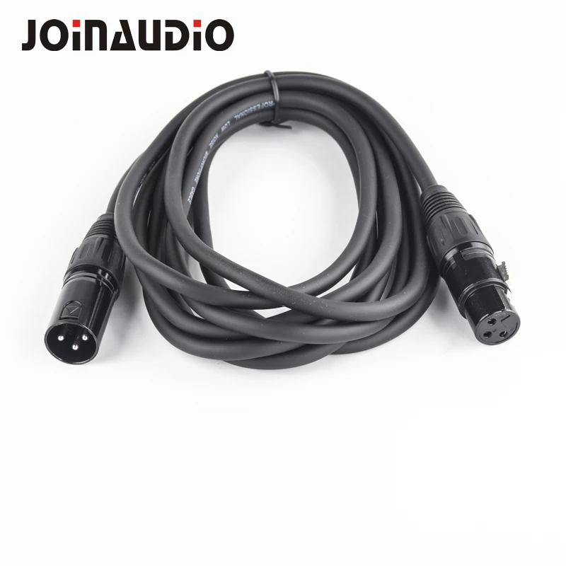Professional low noise shielded 3P XLR male to female XLR microphone cable for microphone
