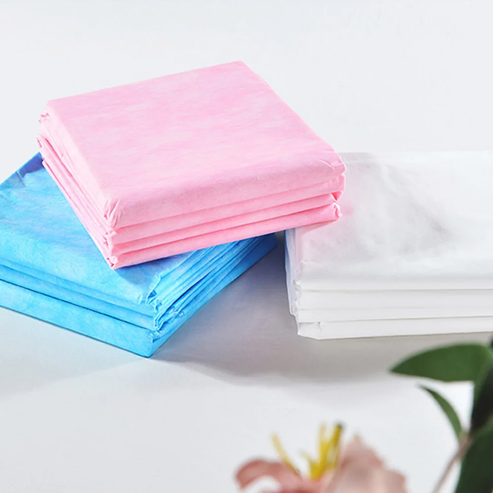  Factory Directly disposable waterproof non woven bed sheet roll sheets