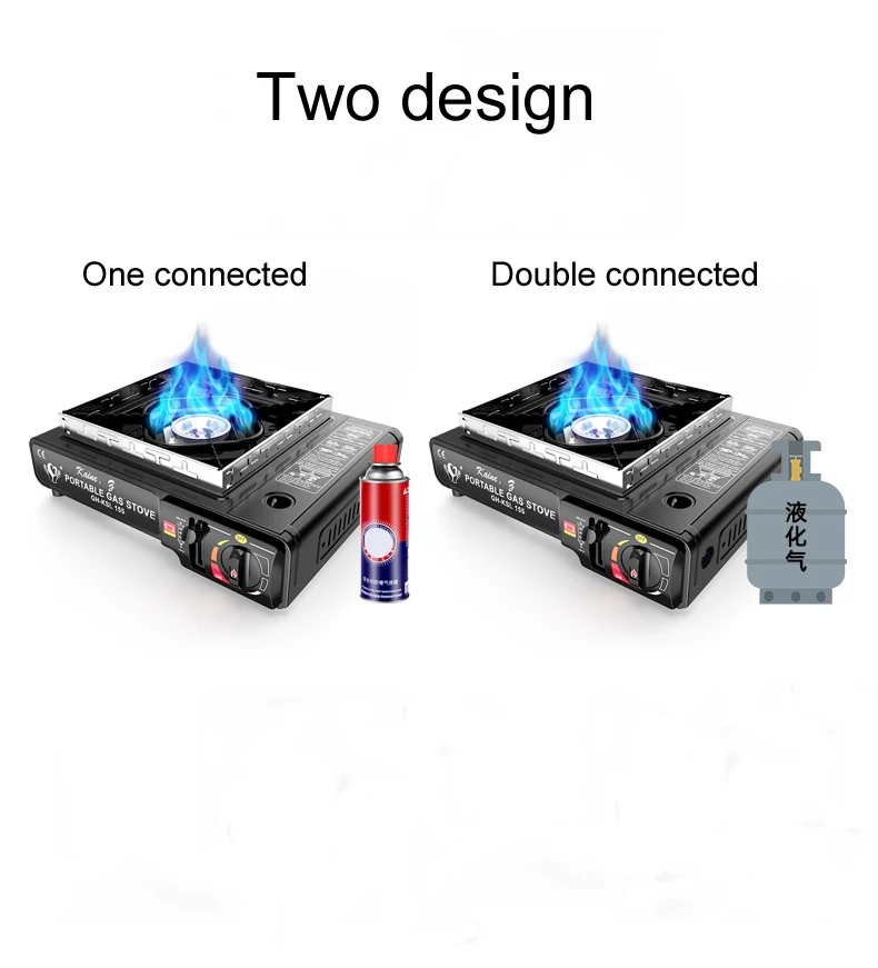 excellent quality factory supply 4 burner built-in gas hob camping gas cookers