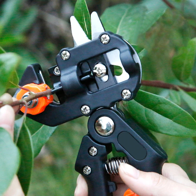 Grafting Scissor Professional Farming Pruning Shears Fruit Tree Secateurs Pruning Cutting Knife Garden Tools