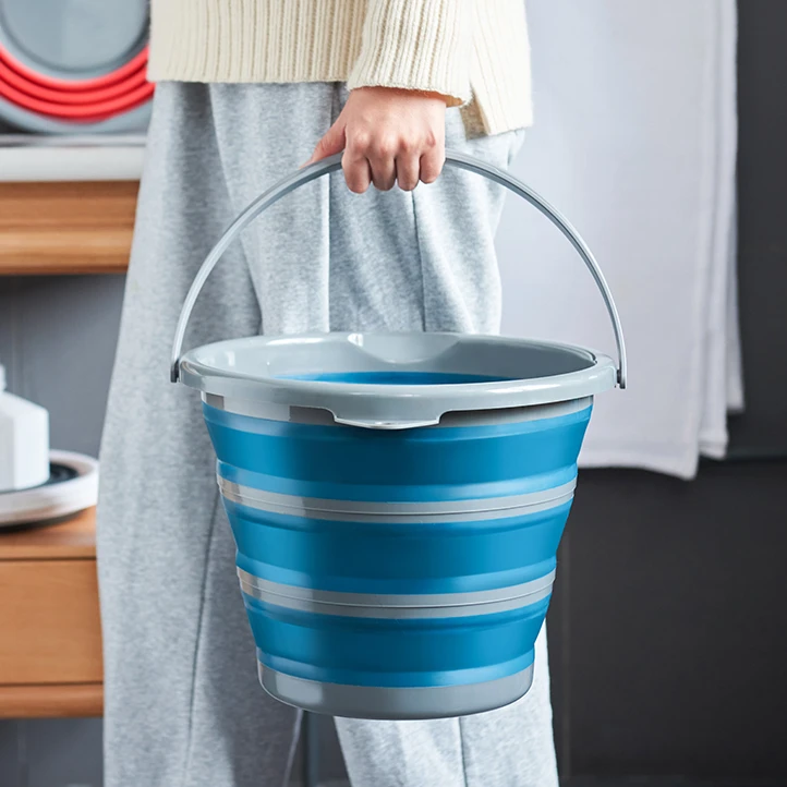 Wholesale High Quality Large Capacity Drop Resistance Foldable Squeeze Mop Bucket