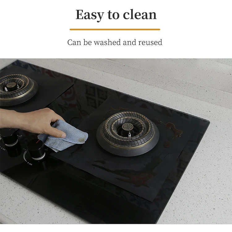 2022 Stove Protector Cover Liner Gas Stove Reasonable Burner Protector Kitchen Accessories Mat Cooker Cover