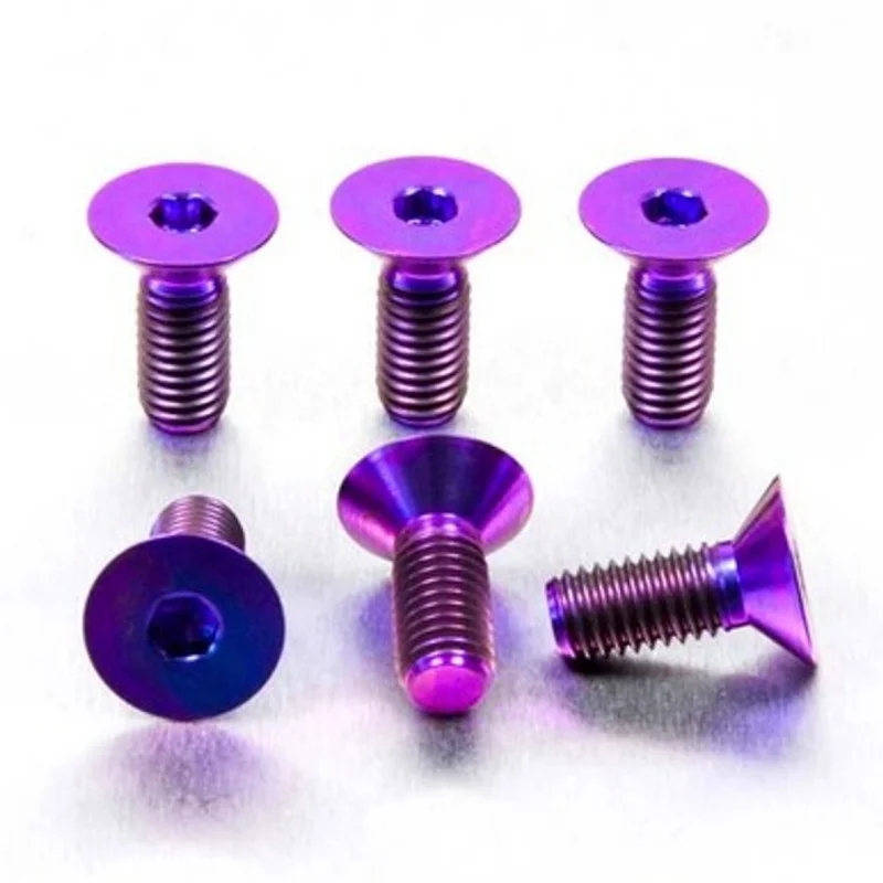 Production of high quality standard countersunk head bolt titanium