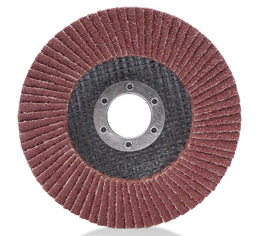 Hot Sales 100*16mm 4inch T27/29 Aluminium Oxide Flap Disc Grinding Disc Sanding Disc Abrasives for Grinding and Polishing Metal