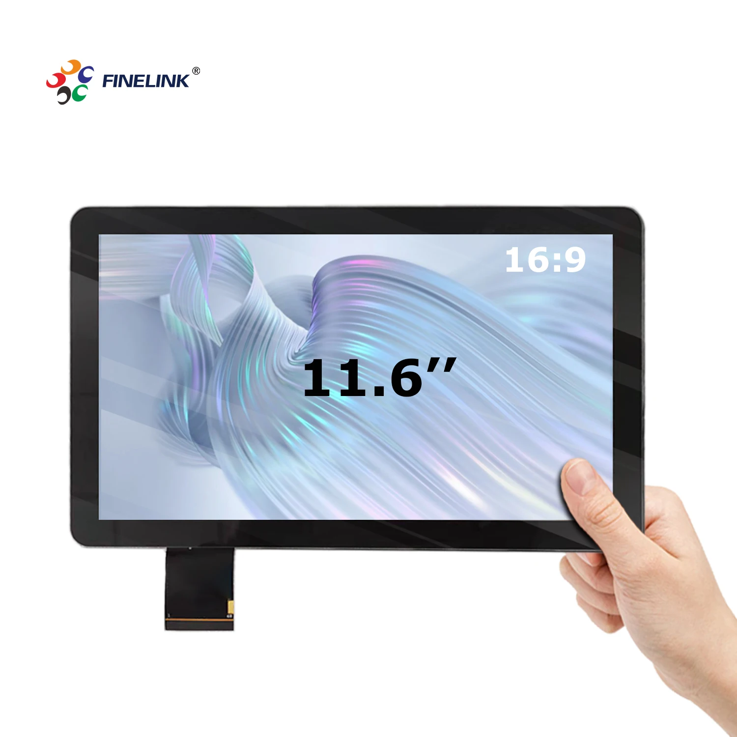 USB interface PCAP touch screen FINELINK Panel Glass Sensor Kit 11.6 inch Waterproof Capacitive Touch panel