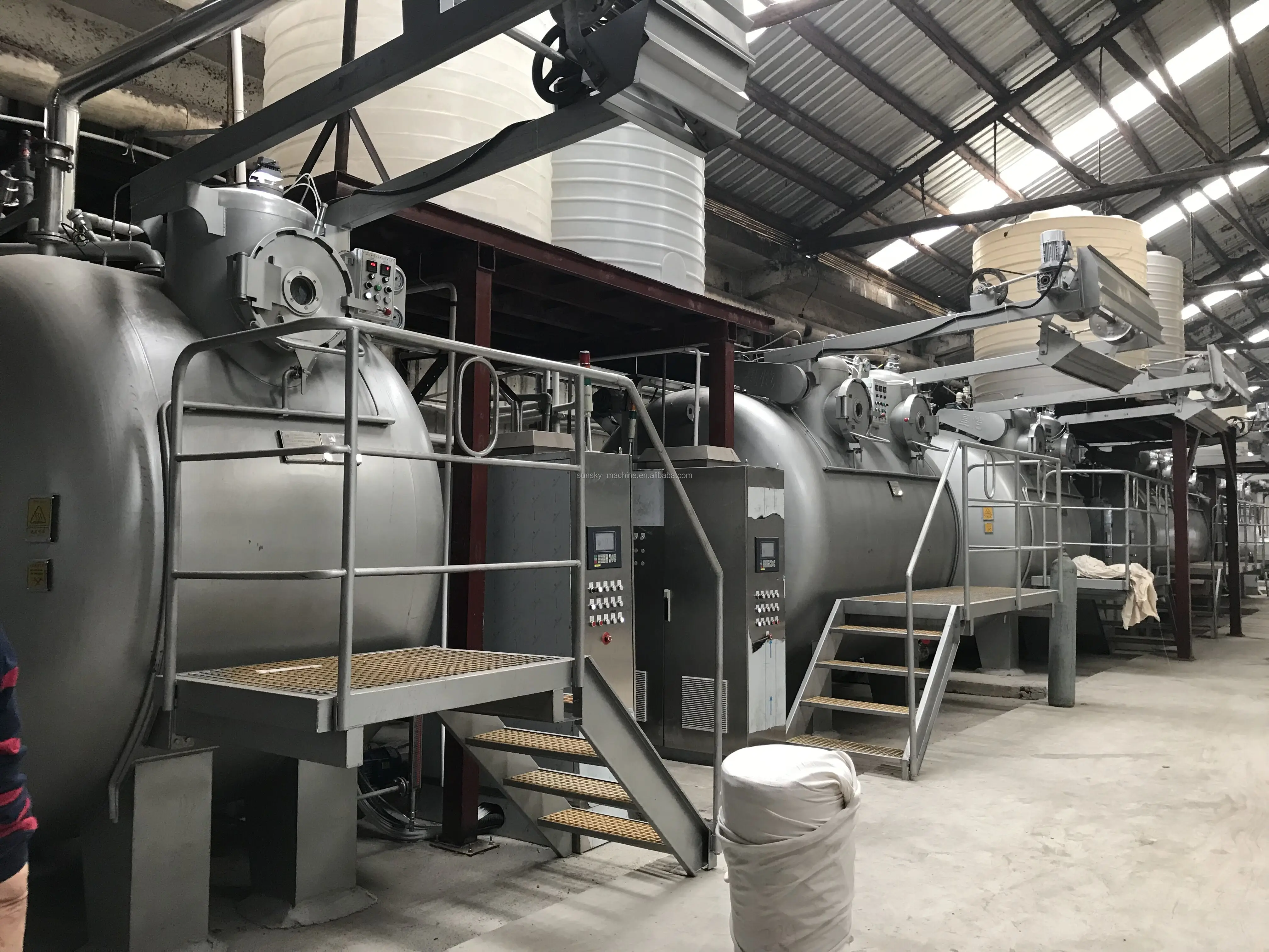 lOW LIQUOR RATIO double rope fabric dyeing machine