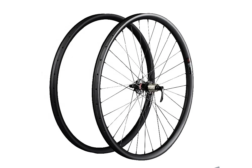 29 er Hookless 30 width*25 depth bicycle Mountain Bike Rims Carbon MTB Wheels